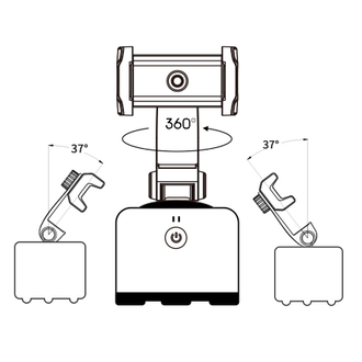 Apai Genie II Умный штатив-держатель для съемки фото и видео на 360