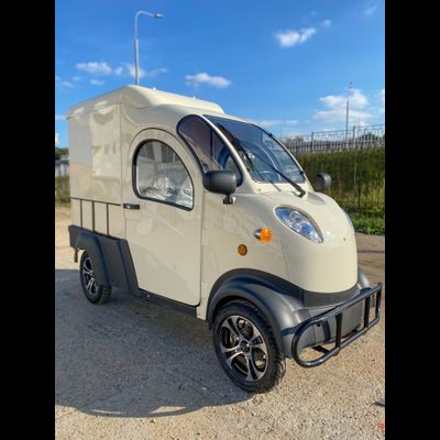 Квадрицикл грузовой GreenCamel Тендер X1200 Квадро (72V 2500W) кабина, BOX, понижающая 52 Ah