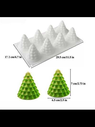 Силиконовая форма полусфера d-6,6 см, 6 ячеек купить в Калининграде