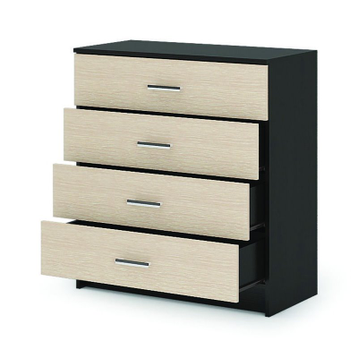 Гармония КМ 601 Комод 4 ящика Венге/Белфорт