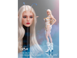 ПРЕДЗАКАЗ - Белая фея – Коллекционная фигура 1/6 Butterfly Shadow Fairy (LXF2601A) - Lucifer ?ЦЕНА: 25700 РУБ.?