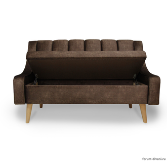 Кухонный ДИВАН в скандинавском стиле "ФОРУМ-12", Коричневый