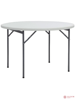 Стол для кейтеринга круглый D.1500 складной пластиковый