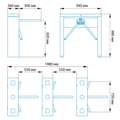 Трипод БЛОКПОСТ ТМБ 700