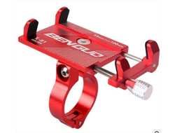 Держатель для смартфона Bengud X-81 HOLDER, алюм., красн.