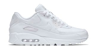 Nike Air Max 90 белые, КОЖА женские (36-41) Арт. 003