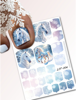 Мини пленки для педикюра LIT-004