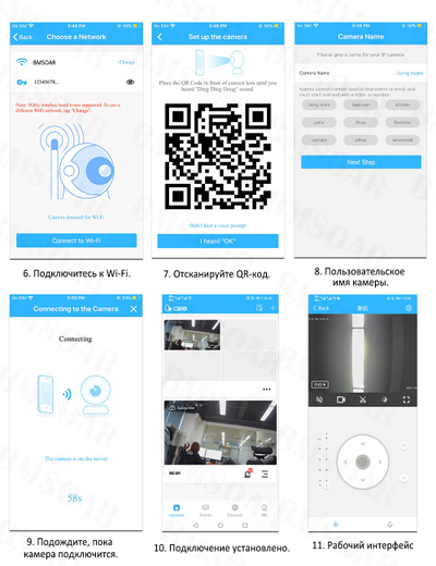 Беспроводная wi-fi ip ptz камера наружного наблюдения 10X zoom