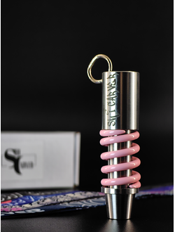 МУНДШТУК SPRING 2.0 LIGHT PINK С ЛЕНТОЙ