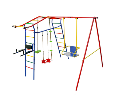 Спортивный комплекс Игромания-3 Пресс дачный КМС-403 - вид спереди