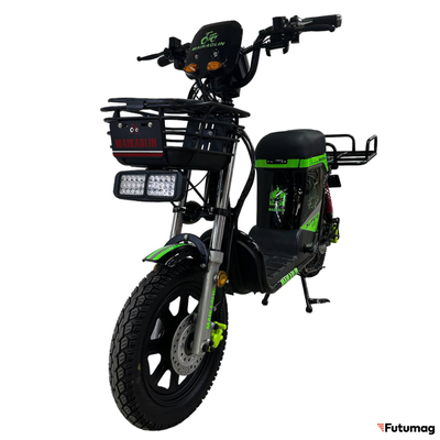 Электровелосипед Monster Maikaolin H18 PRO 70AH 60V с дополнительным аккумулятором