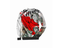 Свитшот 3D с полной запечаткой на 9 Мая, День Победы Помню! Горжусь!