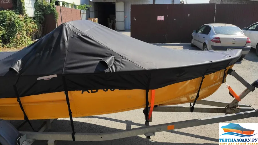 Тент на Прогресс 2 из оксфорда 600 цвет черный