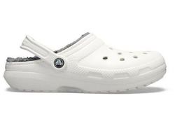 CROCS CLASSIC LINED CLOG УТЕПЛЕННЫЕ БЕЛЫЕ