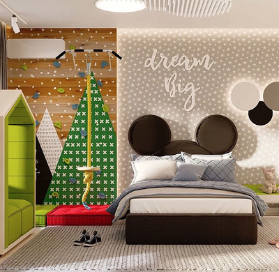Детская кровать Микки