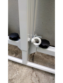 ТЕЛЕЖКА ДЛЯ ЛОДОЧНОГО МОТОРА "МИЧМАН - 2.1" (полиуретановые колеса)