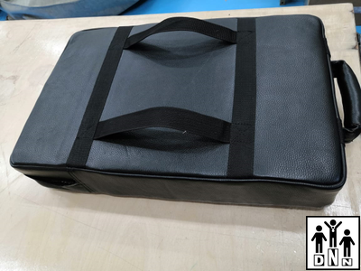 Макивара для отработки лоукиков. Натуральная кожа. Премиум класс. Непробиваемая. Размер 40*60*10