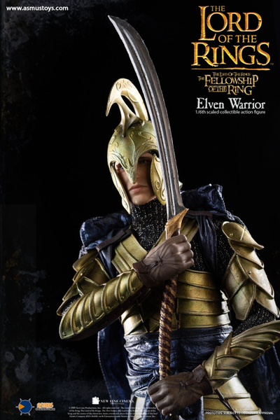 Эльфийский воин ("Властелин Колец") - Коллекционная ФИГУРКА 1/6 scale THE LORD OF THE RINGS SERIES  ELVEN WARRIOR (LOTR027W) - Asmus Toys