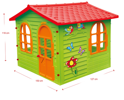 Игровой домик пластиковый «Коттедж»