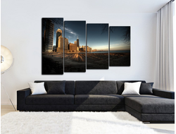 Модульная картина "Новый большой город"