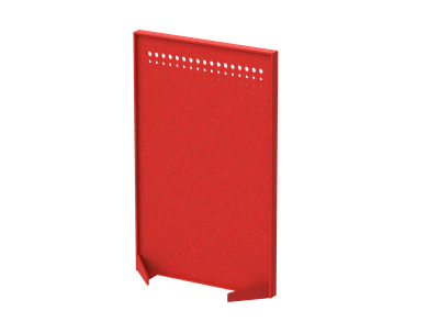 Перегородка прямоугольная с декором "Фритты"