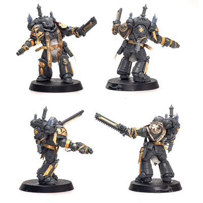 MiniWarPaint: Warhammer Black Templars братство меча