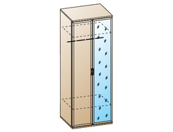 Спальня Карина - Шкаф для одежды и белья ШК-1004