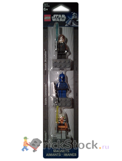 # 853037 Набор Магнитных Минифигурок «Звёздные Войны» ― Энакин Скайуокер, Сенатский Десантник, Асока / “Star Wars” Minifigure Magnet Set (Anakin Skywalker, Senate Commando, Ahsoka)