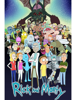 Плакат  Рик и Морти  ,  Rick and Morty  № 16