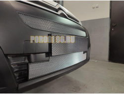 Защита радиатора Citroen Berlingo 2015- chrome верх