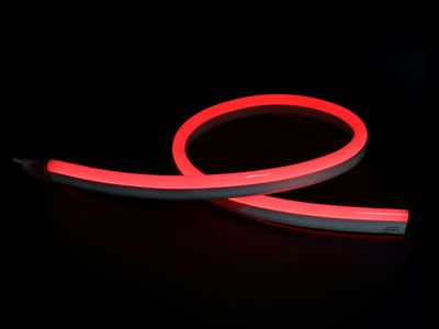 Гибкий светодиодный неон 14x25мм 220V IP67 Red