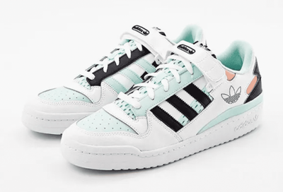 Adidas Forum Low 84 (Белые с мятой) новые