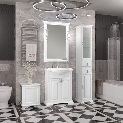 Мебель для ванной Opadiris Риспекто 65 белый матовый