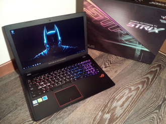 ASUS ROG STRIX GL553VD-FY115T (15.6 FHD IPS I5-7300HQ GTX1050(4Гб) 8ГБ 1TБ )