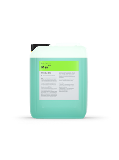 MULTI STAR SIO2 - Бесконтактное щелочное средство для предварительной мойки автомобиля (5 кг) 342005