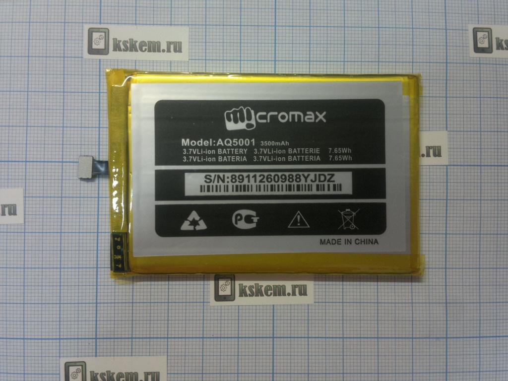 Micromax aq5001 аккумулятор