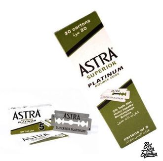 Лезвия для бритвы-шаветт Astra Superior Platinum (блок 100 шт.)