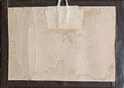 "Цветок. Декабрист" бумага акварель 1950-е годы