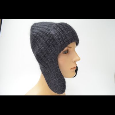 Шапка ушанка Vizio 1712 UN черная