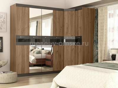 Шкаф угловой Соренто-1