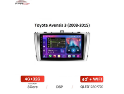 Штатная магнитола FarCar BM1224M для Toyota Avensis 3 (2008-2015) на Android 12 (4gb/32gb/DSP/WiFi/4G/GPS/BT)