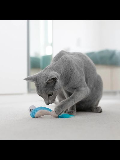 Игрушка для кошек Dental "Креветки" с кошачьей мятой