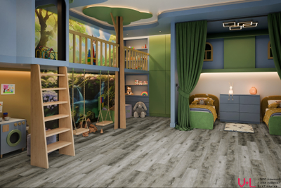 SPC ламинат Damy Floor Family Дуб Рустикальный Серый / Rustic Gray Oak TCM369-28