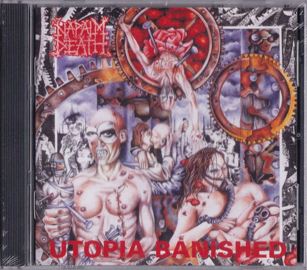 Купить Napalm Death – Utopia Banished в интернет-магазине CD и LP "Музыкальный прилавок" в Липецке