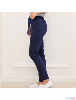 Брюки-слимы DOCLIKE SLIM DL233 Синие