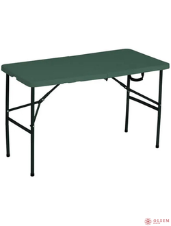 Стол для кейтеринга 1220х610 складной чемодан пластиковый зеленый