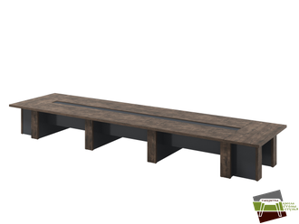 Стол переговоров на 14 человек Т-107 6200*1600*750 (Ш*Г*В)