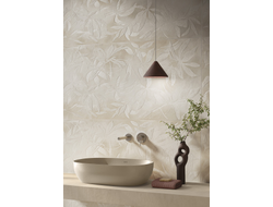 ArtWall, 60х120 см, керамогранит, Цветы Слоновая Кость Матовый Ректификат, K958021R