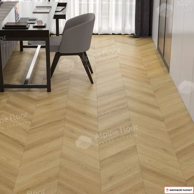 Ламинат Alpine Floor Chevron Art Дуб Пиренеи LF109-03 34 класс толщина 12 мм с фаской 1.232 м2