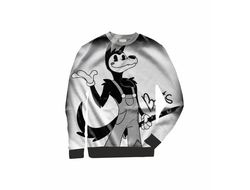 Свитшот 3Д Бенди и Чернильная машина №2